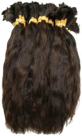 Cabelo Humano Chinês Natural de 50cm à55cm Leve Ondulado